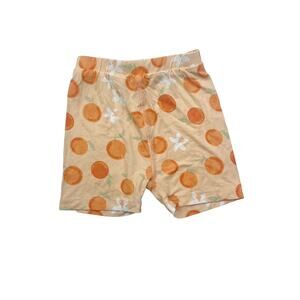 Sweet Bamboo Oranges Bamboo Shorts Pajama Bottoms